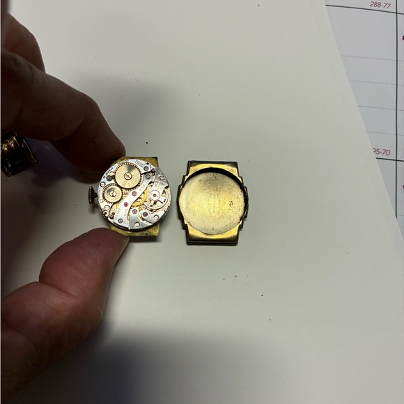 Bulova Gold plated antique with Unique Link Bracelet 1930’s - Picture 13 of 14